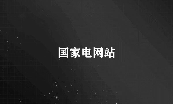 国家电网站