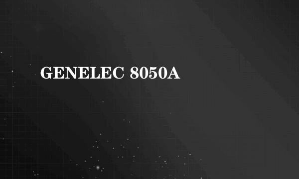 GENELEC 8050A