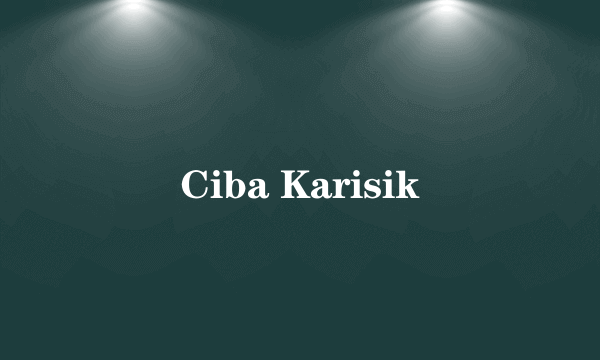 Ciba Karisik