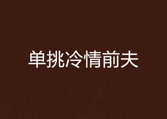 单挑冷情前夫