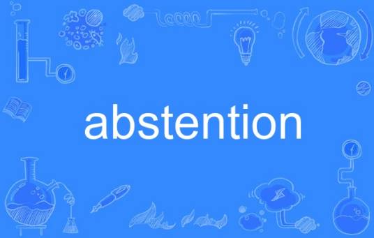 abstention