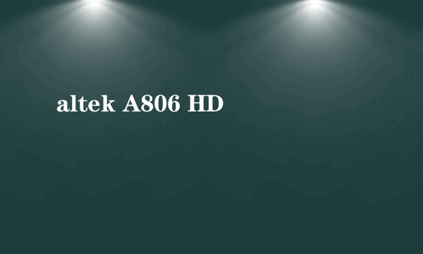 altek A806 HD