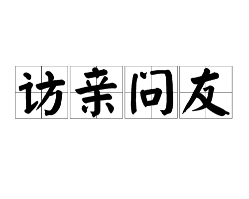 访亲问友