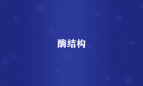 酶结构