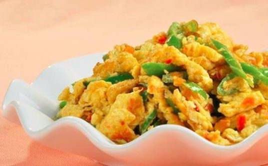 卷心菜炒鸡蛋