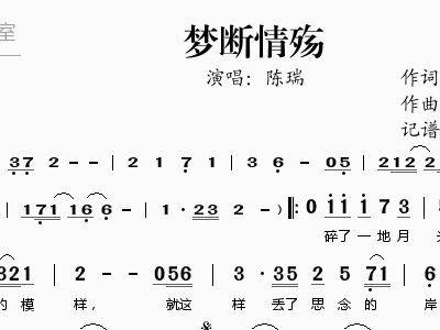 梦断情殇（陈瑞专辑）