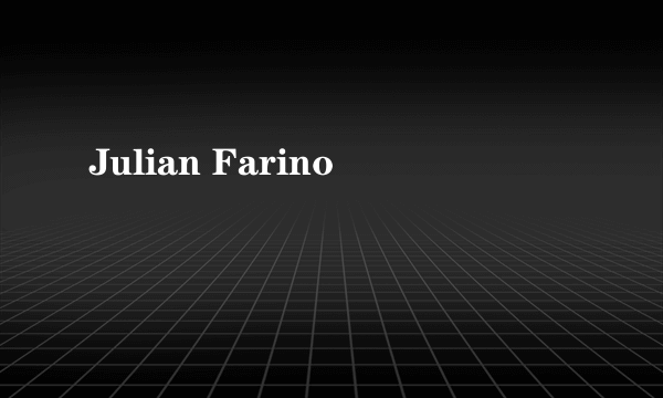 Julian Farino