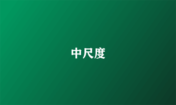 中尺度
