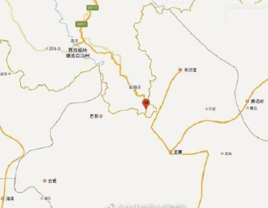 1·10勐腊地震