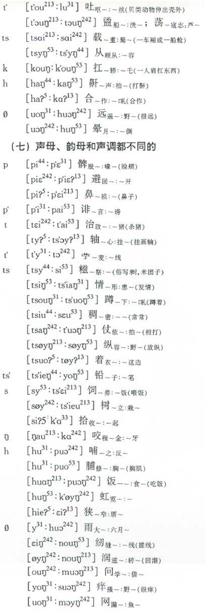 文白异读