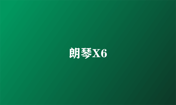 朗琴X6