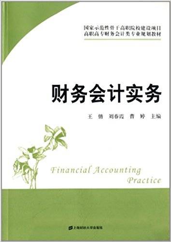 财务会计实务（2013年上海财经大学出版社出版的图书）