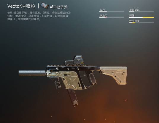 vector（游戏《绝地求生》中的武器）