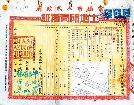 土地所有权证