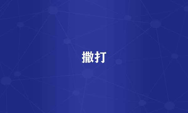 撒打