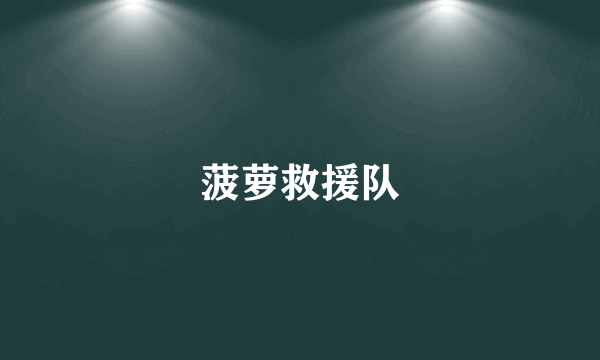 菠萝救援队