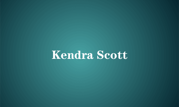 Kendra Scott