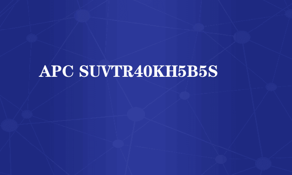 APC SUVTR40KH5B5S