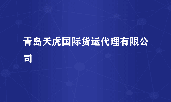 青岛天虎国际货运代理有限公司