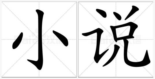 小说（汉语词语）