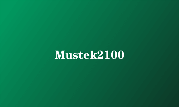 Mustek2100