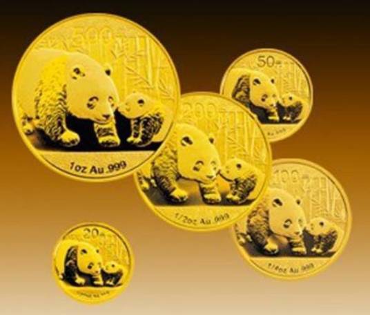 2011年熊猫金币套装