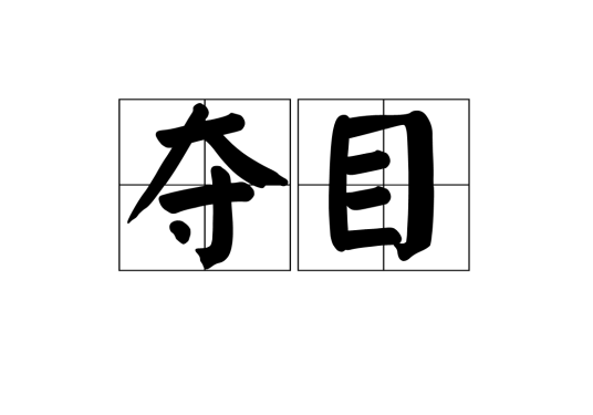 夺目（词语）