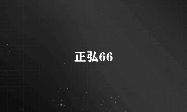 正弘66
