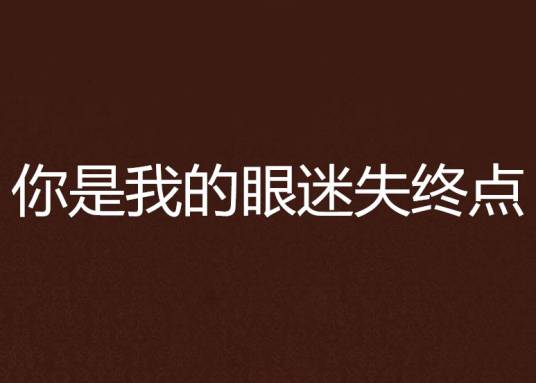 你是我的眼迷失终点