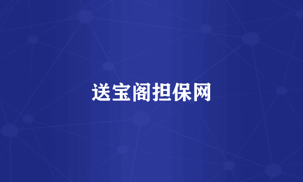 送宝阁担保网