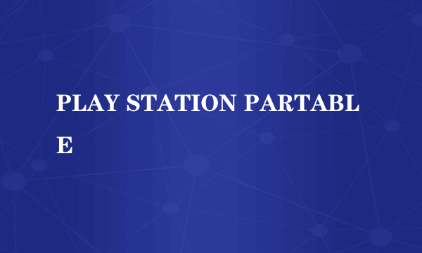 PLAY STATION PARTABLE