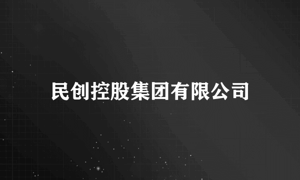 民创控股集团有限公司