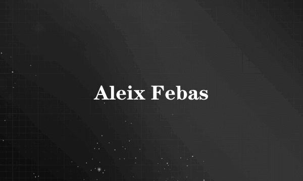 Aleix Febas
