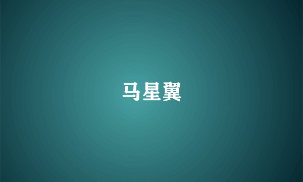 马星翼