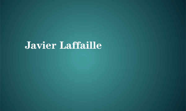 Javier Laffaille