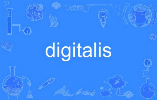 digitalis（英语单词）