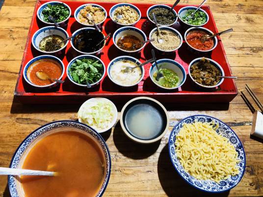 抿节(陕北面食小吃之一)