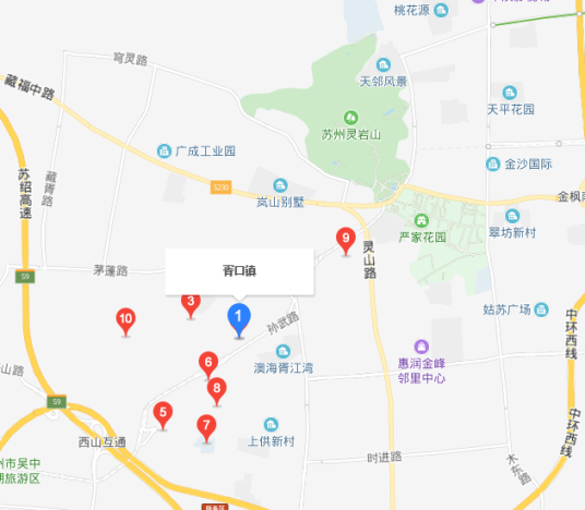 胥口镇（江苏省苏州市吴中区下辖镇）