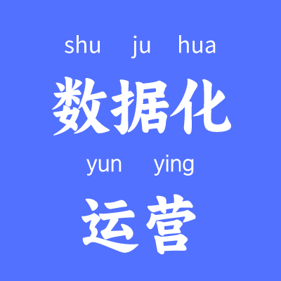 数据化运营(数据的所有者通过数据的分析)
