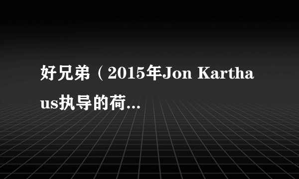 好兄弟（2015年Jon Karthaus执导的荷兰喜剧电影）