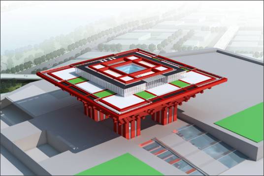 上海世博园光伏发电系统