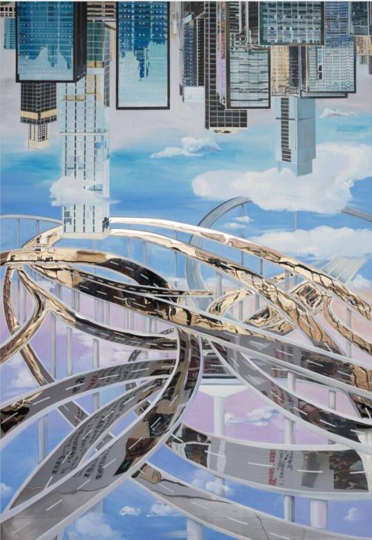 立交桥（周莹绘画作品）