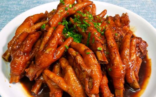 红烧鸡爪