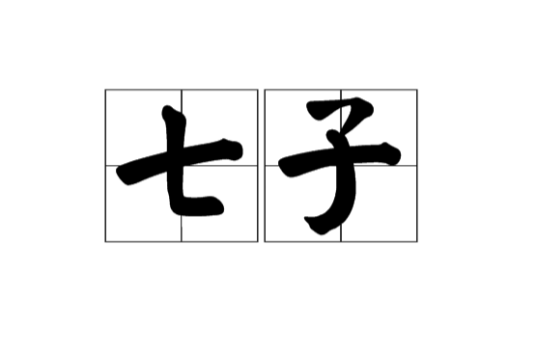 七子（近代被列强霸占的七块土地）