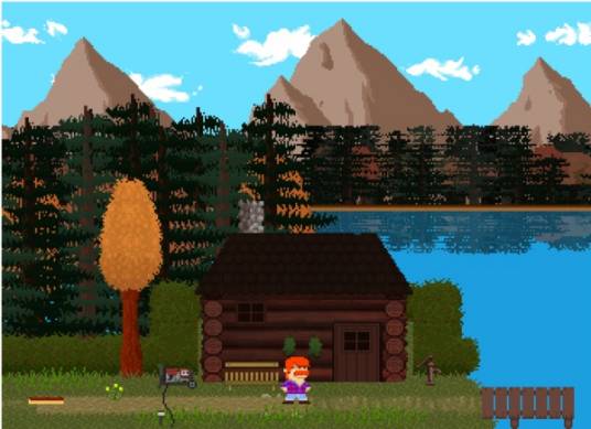湖边小屋（RPG独立小游戏）