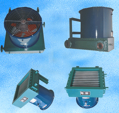 空气冷却器(用空气冷却热流体的换热器)