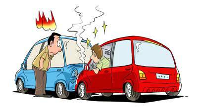 追尾（后车车头与前车车尾相撞的行为）