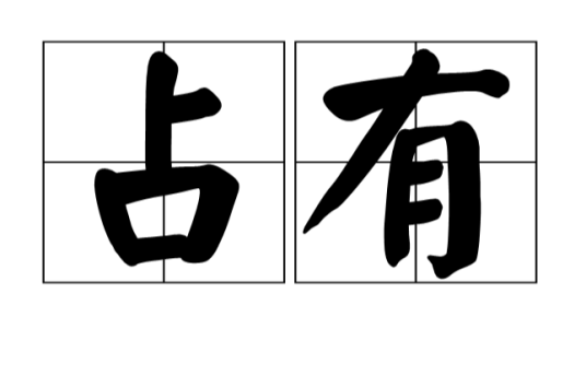 占有（汉语词汇）