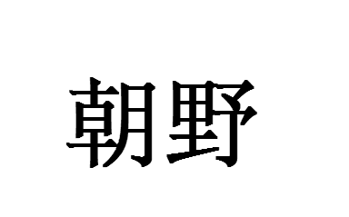 朝野（汉语词语）