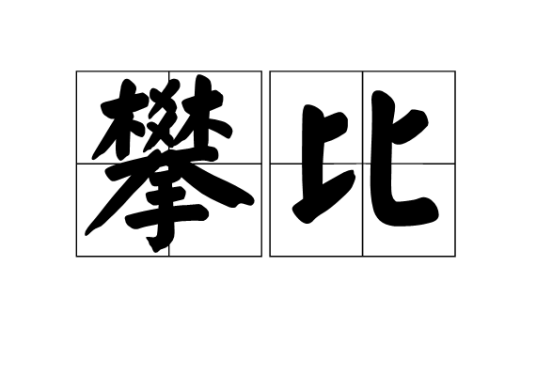 攀比(汉语词语)